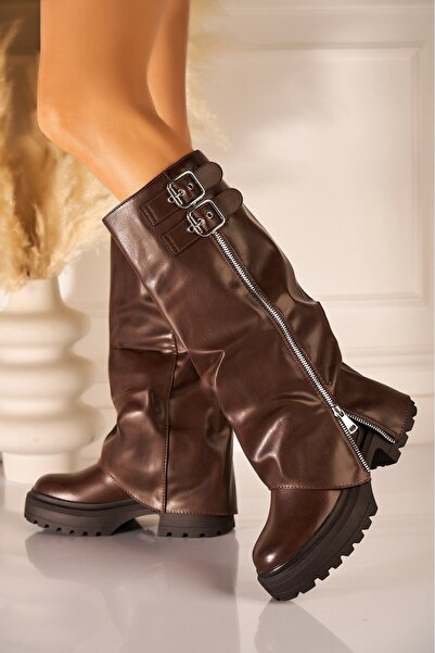 Joana Ghete Kelehi maro din piele ecologică cu căptușeală