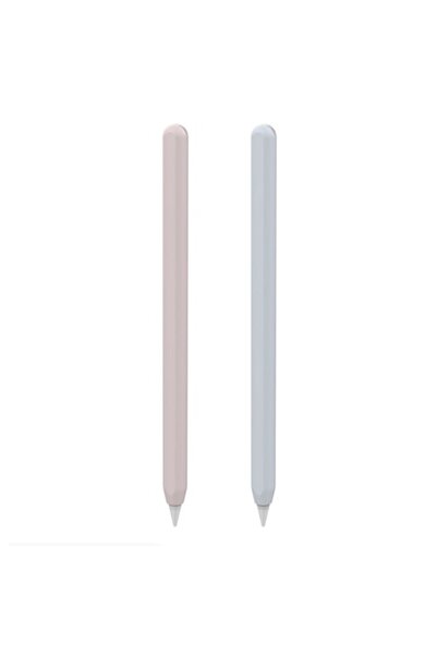 Bibilel Silicone Covers Set for Apple Pencil 2 - Pink & Light Blue (HUR-BBL4909)