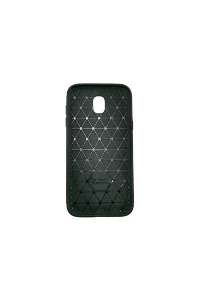 Flippy Θήκη TPU από ανθρακονήματα για Samsung Galaxy J7 (2017), μαύρη
