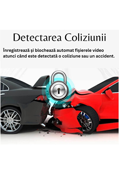 StartONTeam Cameră dublă de bord, oglindă retrovizoare cu funcție de mers înapoi, monitorizare parcare, vedere nocturnă