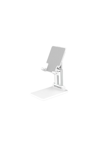 OEM Foldable Stand XO-C59 for Phone or Tablet up to 12.9 Inch, with Extendable Arm and Charging Dock, Wh