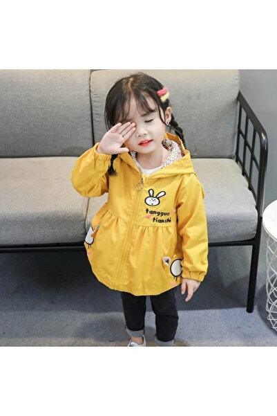 Superbaby Mustard yellow jacket for girls