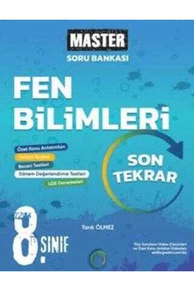 Okyanus Yayınları 8. Sınıf Master Son Tekrar Fen Bilimleri Soru Bankası