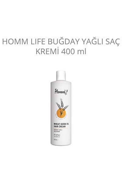 Homm Bitkisel Homm Life Buğday Yağlı Saç Kremi 400 ml.