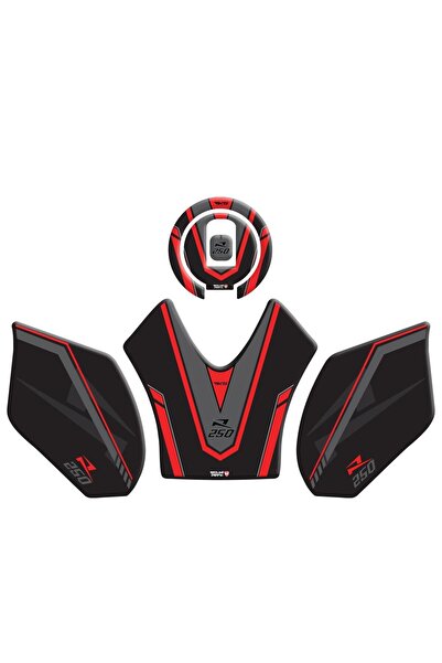 Redline Grafik RKS R250 Kırmızı Tank Pad