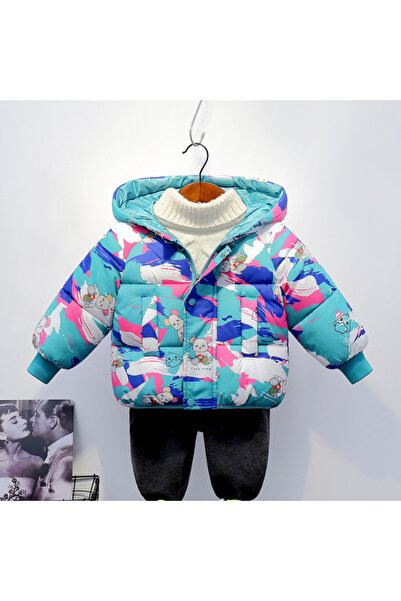 Superbaby Fleece jacket for girls - Duck