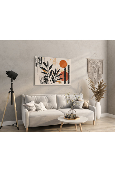 KOLDEMİR Bohemian Home Decoration Painting Bohemian Canvas Painting