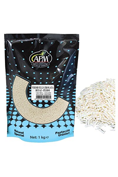 PASTAHÜMA Vermiçelli Kokolin Beyaz (fildişi) 1 Kg