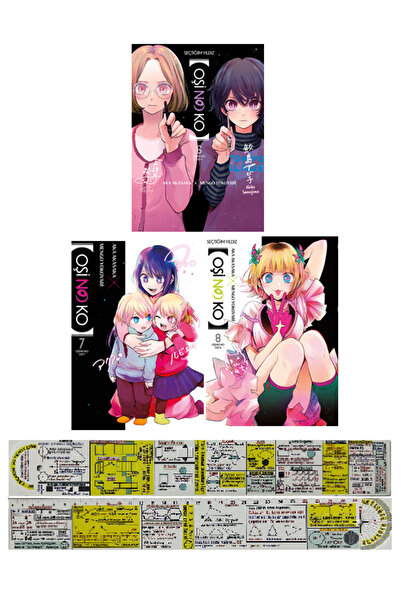 Gerekli Şeyler Yayıncılık Oşi No Ko 6-7-8. Ciltler Manga Seti + Mat. Öğreten ...