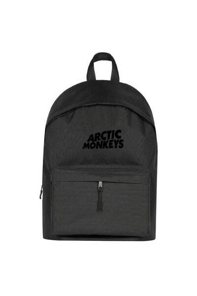 CrowsGate Rucsac cu logo Arctic Monkeys Culoare neagră
