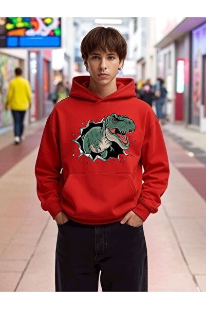 Wish BF Hanorac unisex pentru bărbați/femei DINOSAUR Colorat Personalizat B c...