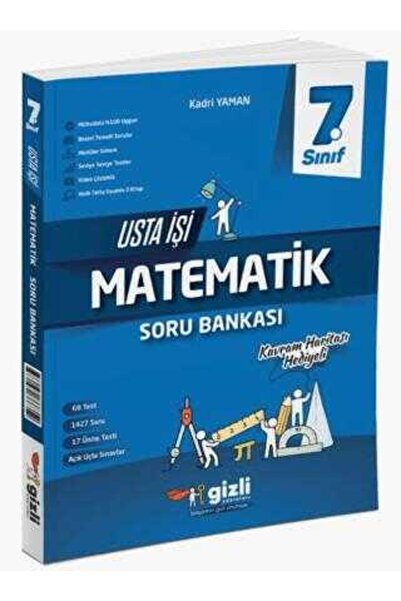 Gizli Yayınları 7. Sınıf Matematik Usta İşi Soru Bankası - Kavram Haritası