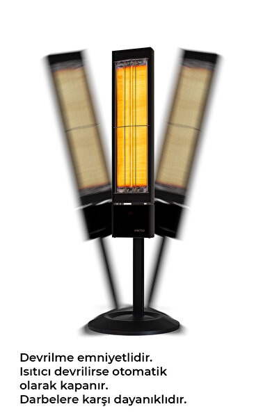 Veito Nevada 2500 W BioCarbon Infrared Isıtıcı
