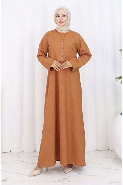 sefamerve Σετ Ζευγάρι Μπουφάν και Τζιλέ 2155-11 Πλακάκι