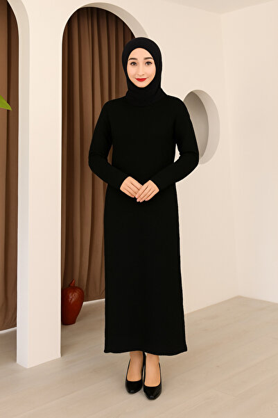 BİGAMTEKSTİL فستان نسائي محبوك بتفاصيل متميزة