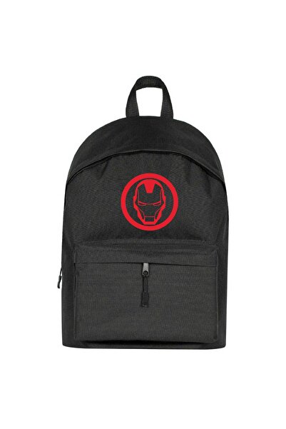 CrowsGate Rucsac Iron Man Invincible Logo Culoare neagră