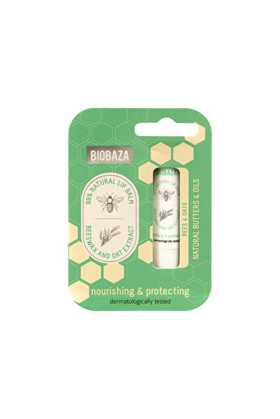 Biobaza Lip balm with honey and oat extract, BEES & OATS, 4.5 g