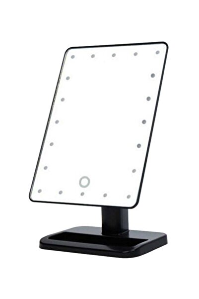 Generic Touchscreen LED Makeup Mirror Black