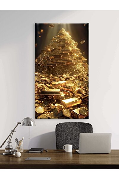 ESLEM ALTIN DAĞ MANİFEST BASKI KANVAS TABLO