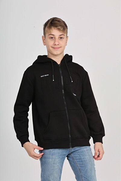 Toontoy Αγόρι Πολυτελής Ζακέτα με τύπωμα