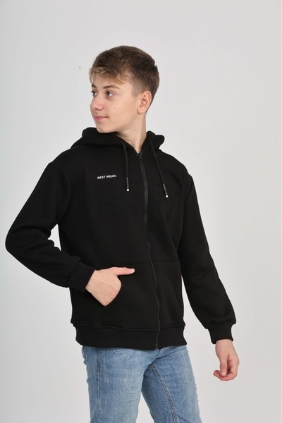 Toontoy Αγόρι Πολυτελής Ζακέτα με τύπωμα