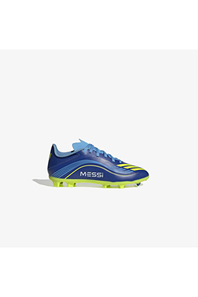 adidas Παιδικά παπούτσια ποδοσφαίρου F50 Messi League Firm-Multi Ground Blue Turf