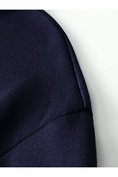 AFROGİYİM Women's Star Back Printed Ribbed 2 Thread Hooded Sweatshirt