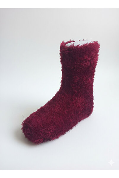 Cash Trade Bambu Antibakterial Dikişsiz Kadın Peluş Çorap 36 - 41 Renkli 4'lü...