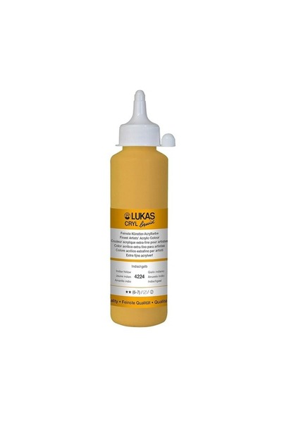 Lukas CRYL LIQUID 250ML INDIAN YELLOW