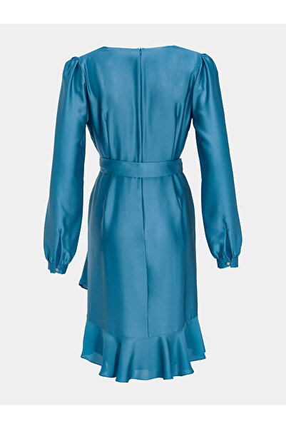 Swing Γυναικείο Φόρεμα Κοκτέιλ 5AG06500 Μπλε