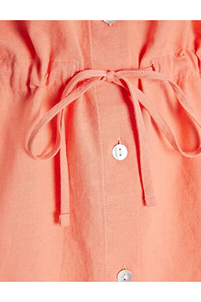 JDY mini dress, coral