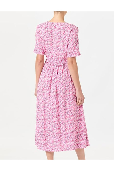 PIECES midi dress, mixed colors