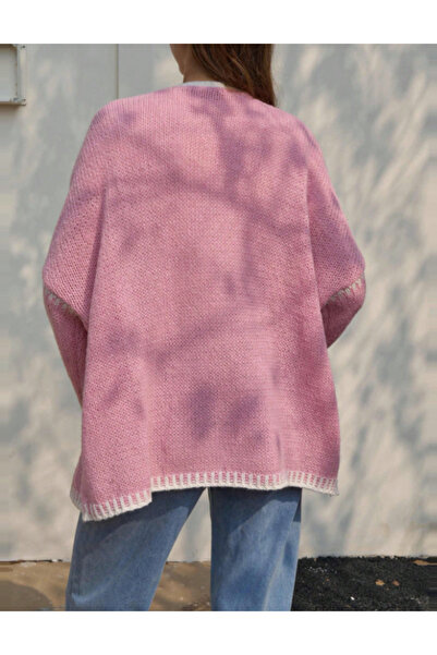 Sheya Shein cardigan, pink