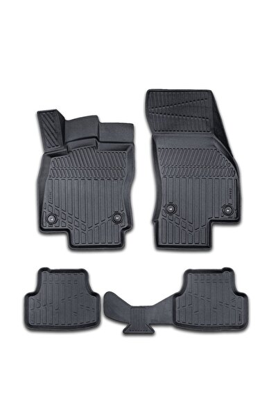 DELUXETUNING Set covorase auto cauciuc Seat Ateca 2017->, forma tavita 3D