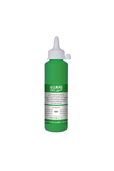 Lukas CRYL LIQUID 250ML CHROME GREEN LIGHT