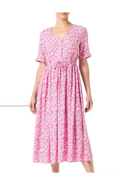 PIECES midi dress, mixed colors