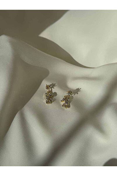 Home Zirkon Taşlı Ayıcık Küpe