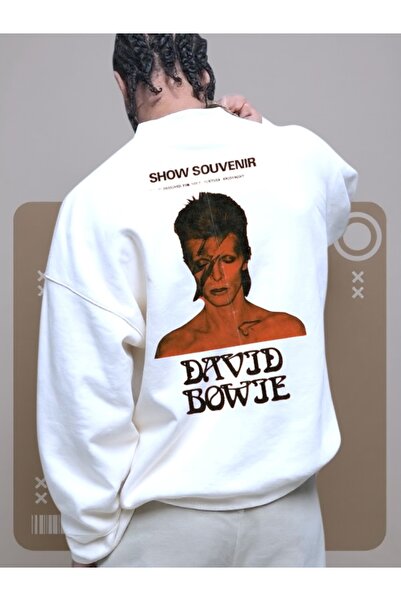 Wish BF Hanorac unisex pentru bărbați/femei DAVID BOWIE, colorat, personaliza...