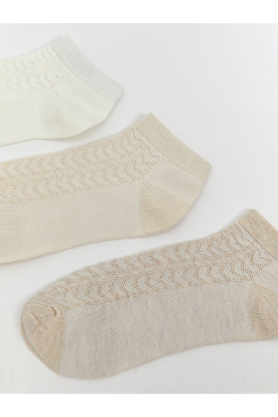 LC Waikiki New Season Patterned Women's Booties Socks, Pack of 5