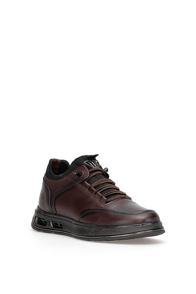 Voyager M159 Ανδρικά παπούτσια casual από γνήσιο δέρμα καφέ