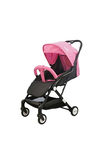 Moon عربة أطفال صغيرة الحجم - وردي/أسود