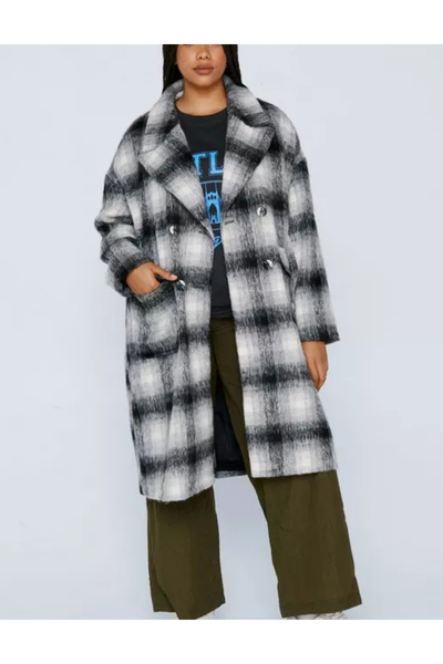 NASTY GAL coat, mix colors