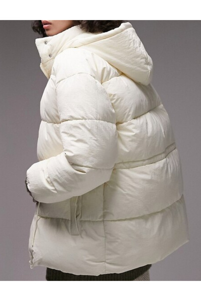 TopShop jacket, cream