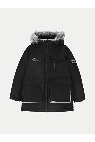 Coccodrillo Χειμερινό μπουφάν για αγόρια ZC4152107OBK Μαύρο