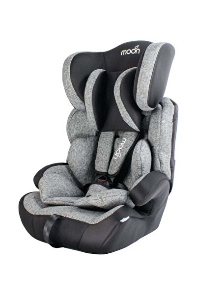 Moon Tolo Car Seat – Group 1/2/3, Adjustable 9M–11Y, Slate Grey