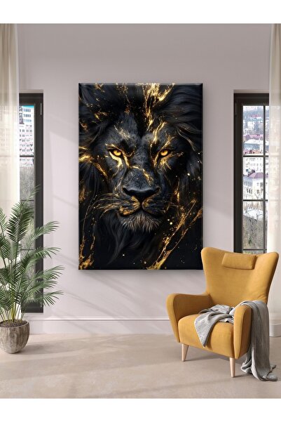 ESLEM ASİL ASLAN BASKI KANVAS TABLO