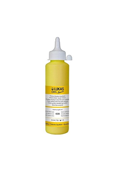 Lukas CRYL LIQUID 250ML CADMIUM YELLOW LIGHT