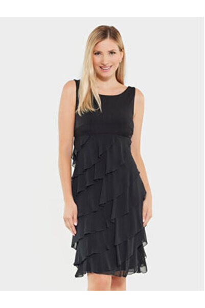 Swing Γυναικείο Φόρεμα Κοκτέιλ 77757710 Μαύρο
