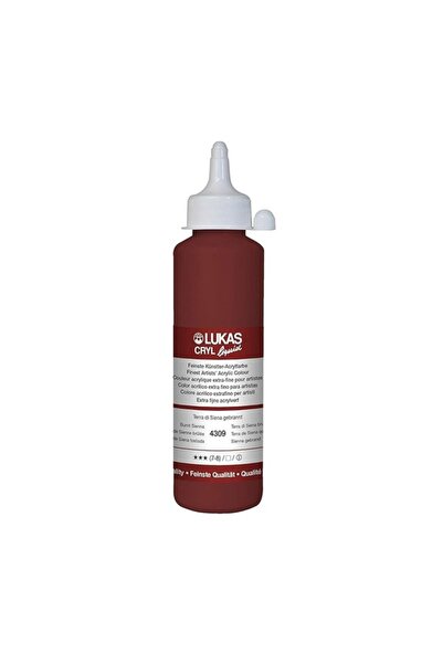 Lukas CRYL LIQUID 250ML BURNT SIENNA