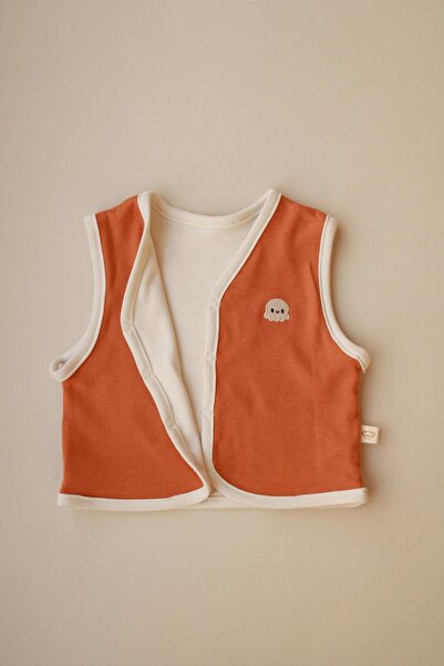 Oh La La Koala For Little Ones Octopus Embroidered Double-Sided Vest